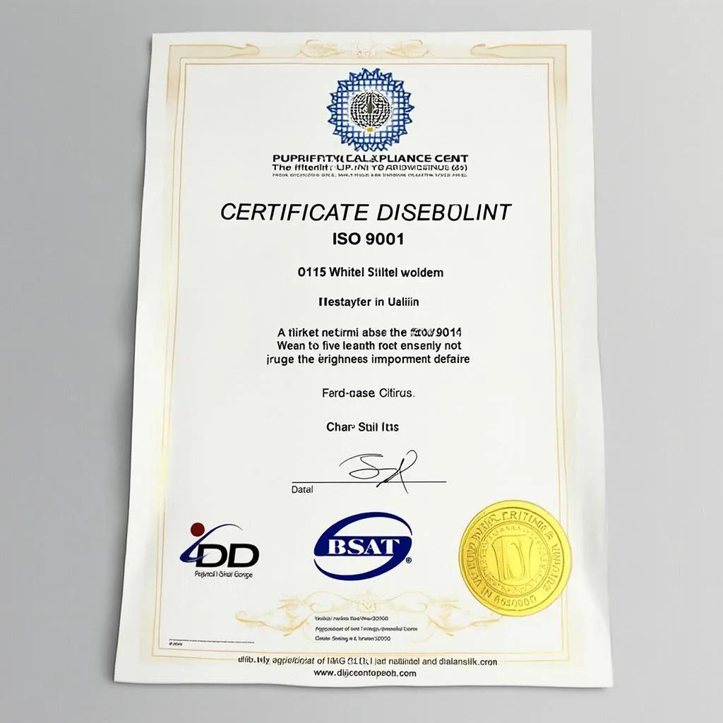 Certificación ISO